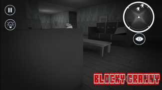 Blocky Granny Horror House 3D screenshot 4