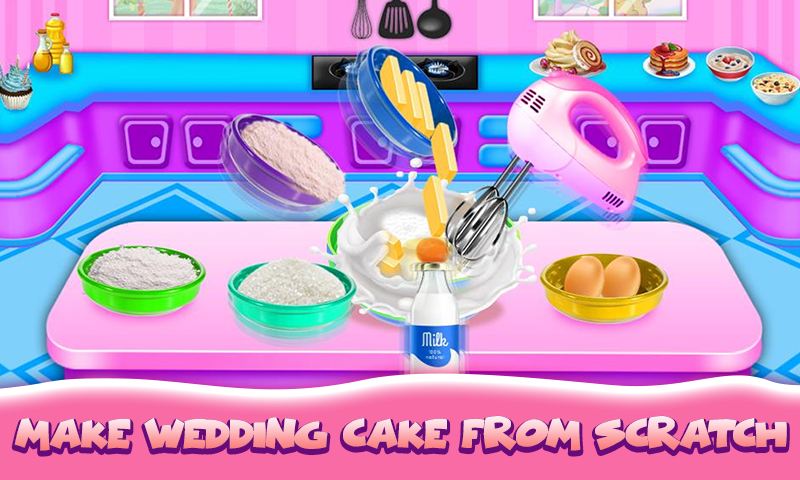 fabricante de bolo de casamento: jogo de culinária para festa de chá de  casamento da minha padaria::Appstore for Android
