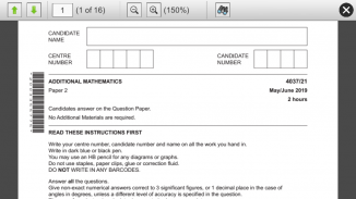 GCE Papers screenshot 0