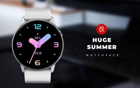 Huge Summer Watch Face screenshot 2