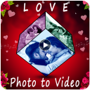 Love Slideshow with Music - Photo Video Editor Icon