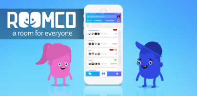 Roomco: chat rooms, date, fun