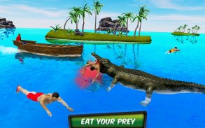 جوعان تمساح هجوم 3D screenshot 3