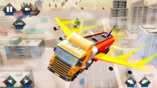 Flying Oil Tanker Truck Games screenshot 4