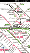 Wroclaw Tram & Bus Map screenshot 2