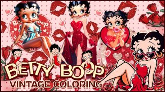 Betty Boop Vintage Malvorlagen screenshot 5