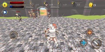 Castle Defense Knight Fight screenshot 1