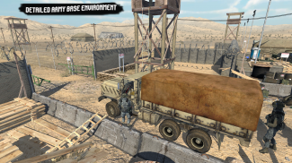 US Military Truck Driving Sim screenshot 1