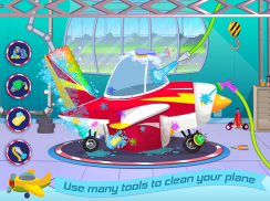 Trạm rửa máy bay trẻ em và sửa chữa nhà để xe screenshot 3