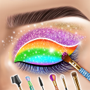 Arte de maquillaje de ojos: