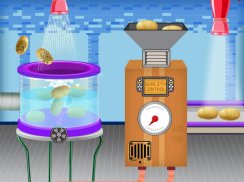مصنع رقائق البطاطس المقرمش: ألعاب صانع الوجبات screenshot 4