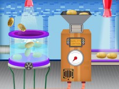 knusprige Kartoffelchips Fabrik: Snacks Maker screenshot 4