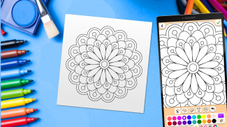 Disegni da colorare Mandala screenshot 4