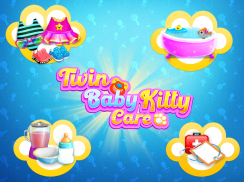 Pet Cat Care & Dress up game screenshot 2