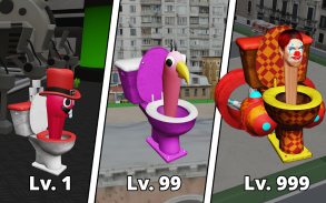 Merge Toilet Monster Fight screenshot 6