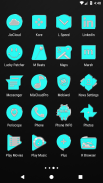 Bright Cyan Icon Pack ✨Free✨ screenshot 15