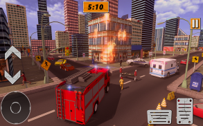 American FireFighter Hero: Fire Truck Simulator screenshot 14