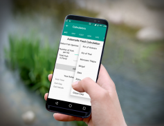 Fish Feed Calculators screenshot 0