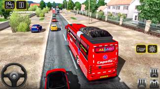 verrückt Hügel Bus Fahren screenshot 1