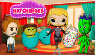 Hatch Super Heroes! Hatchero Collectable Surprise screenshot 0