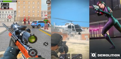 Commando Shooting Strike Games