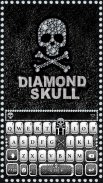 ثيم لوحة المفاتيح Diamondskull screenshot 0