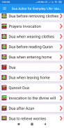 Dua Azkar for Everyday Life: Islamic Masnoon Duaen screenshot 5