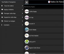 Radios de La France screenshot 0
