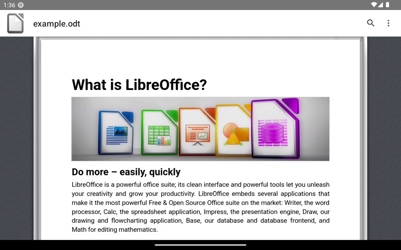 LibreOffice Viewer - Загрузить APK для Android | Aptoide