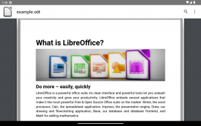 Visualizador LibreOffice screenshot 2