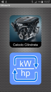 Officina78 Calcolo cilindrata - Cv e KW screenshot 0