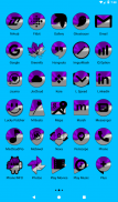 Half Light Purple Icon Pack screenshot 21