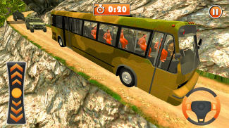 US Army Prisoner Transport - Offroad Driving Games screenshot 14