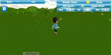 Shiva Golf Game screenshot 0