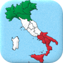 Italienische Regionen - Karten und Hauptstädte Icon