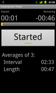 Contraction Timer screenshot 1