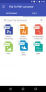 File to PDF Converter(Ai, PSD, EPS, PNG, BMP, Etc) screenshot 1