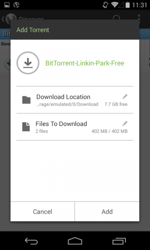 Download Torrent Application