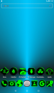 Flat Black and Green Icon Pack Free screenshot 19