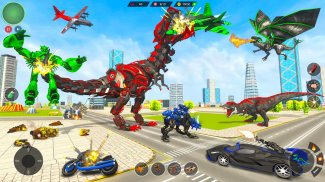 Dino Robot War Robot Transform screenshot 6
