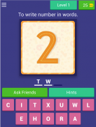 Numbers spelling test screenshot 15