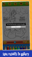 Pretty Princess Coloring Book screenshot 0