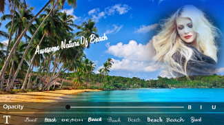 Beach Photo Frame with Photo Editor Photo Effects screenshot 2