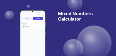 Mixed Numbers Calculator