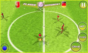 كرة القدم لعبة المباراة العالم screenshot 3