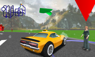 3D Santa Taxi Drive screenshot 4