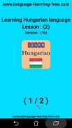 Learning Hungarian language screenshot 7