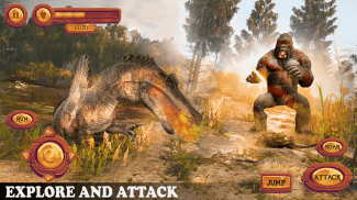 Wild Gorilla Simulator Attack screenshot 0