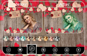 Valentine Photo Frames screenshot 2