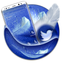 Feather Blue Launcher Theme